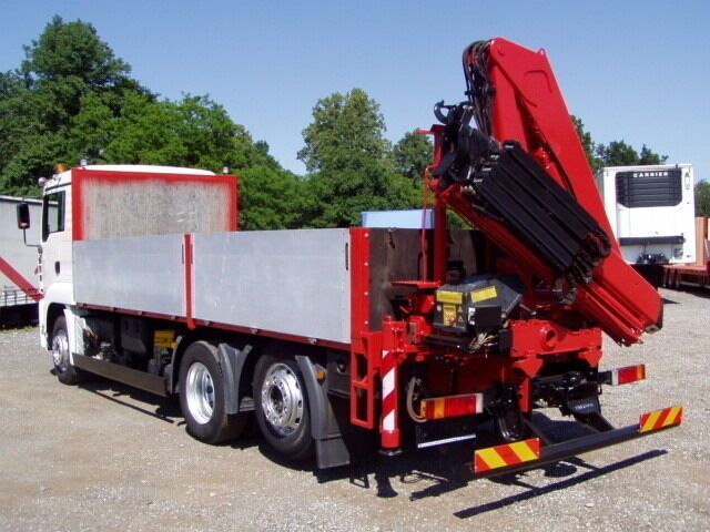 MAN 26.430, KRAN FASSI150A24-Fernbedienung - Camion plateau, Camion grue: photos 4 MAN 26.430, KRAN FASSI150A24-Fernbedienung - Camion plateau, Camion grue: photos 4
