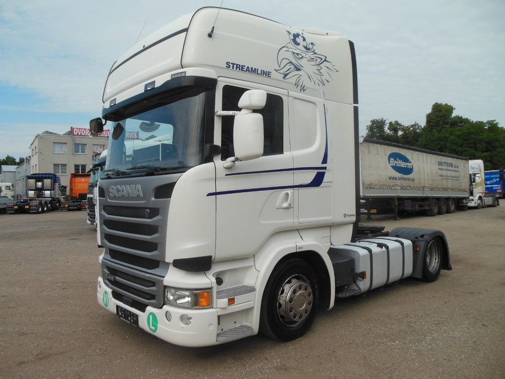 Scania R410, LOWDECK, RETARDER, TOP STAND - Tracteur routier: photos 1 Scania R410, LOWDECK, RETARDER, TOP STAND - Tracteur routier: photos 1