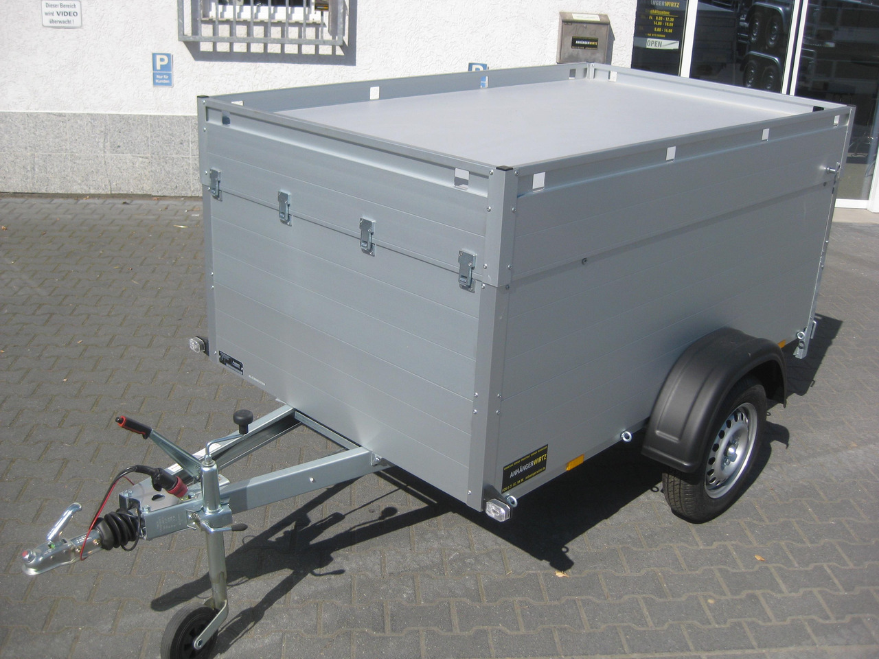 ALUBOXX Deckelanhänger GTB 750 VT1 211x126x83cm (XS) 750kg - Remorque voiture: photos 2 ALUBOXX Deckelanhänger GTB 750 VT1 211x126x83cm (XS) 750kg - Remorque voiture: photos 2