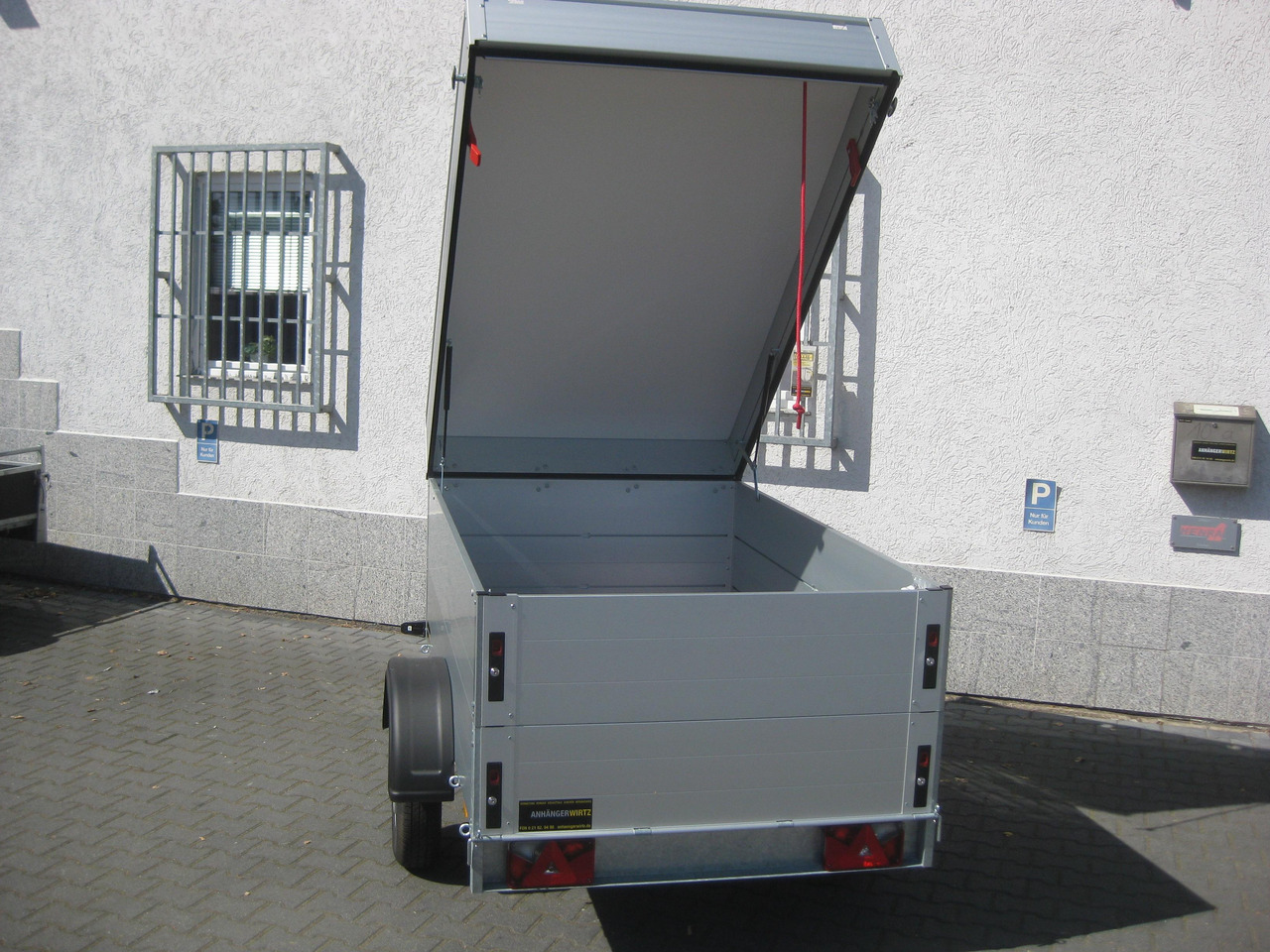 ALUBOXX Deckelanhänger GTB 750 VT1 211x126x83cm (XS) 750kg - Remorque voiture: photos 5 ALUBOXX Deckelanhänger GTB 750 VT1 211x126x83cm (XS) 750kg - Remorque voiture: photos 5