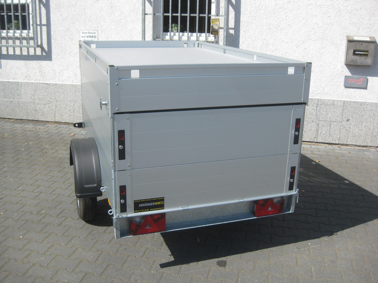 ALUBOXX Deckelanhänger GTB 750 VT1 211x126x83cm (XS) 750kg - Remorque voiture: photos 4 ALUBOXX Deckelanhänger GTB 750 VT1 211x126x83cm (XS) 750kg - Remorque voiture: photos 4