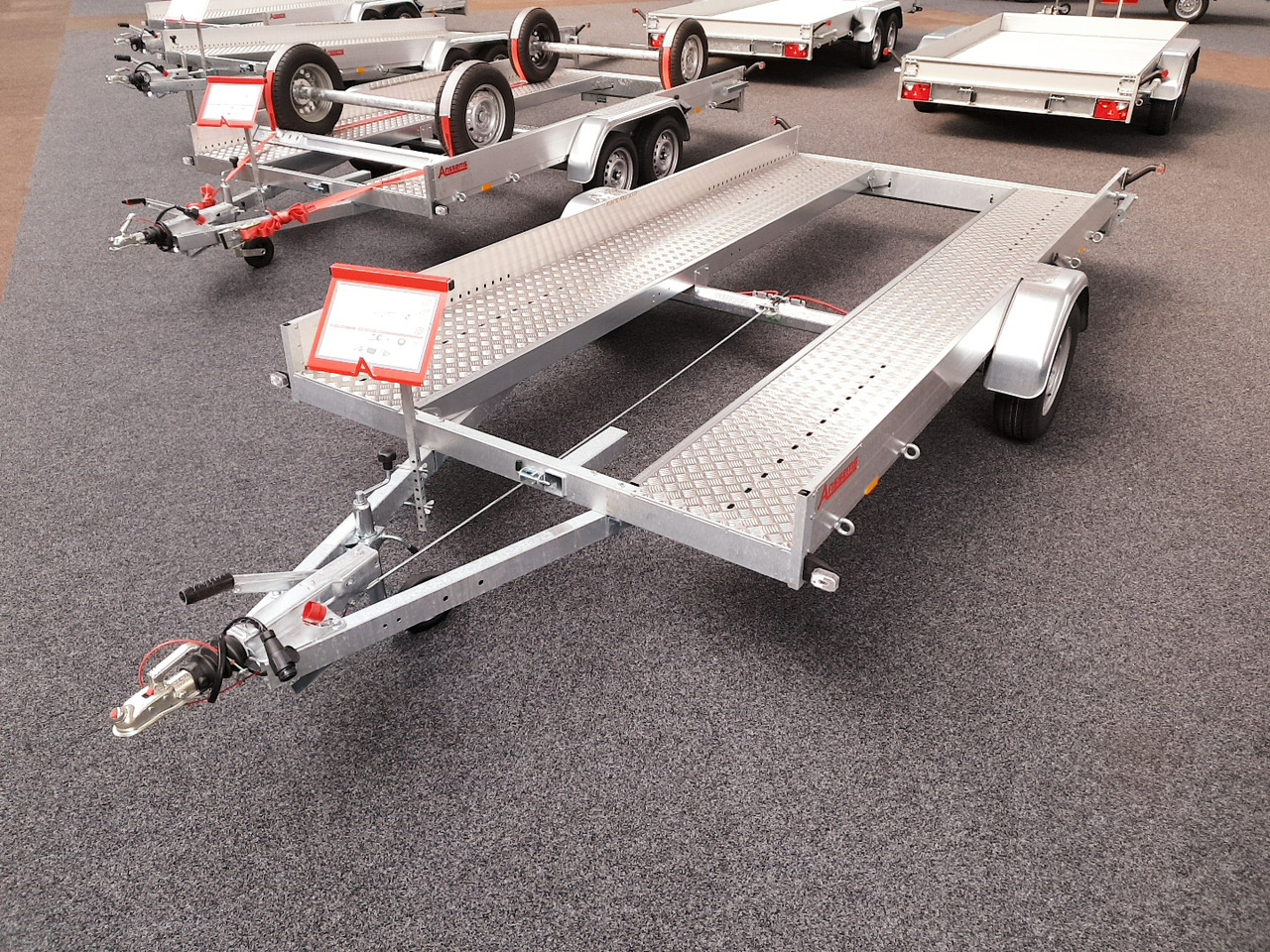 Anssems AMT ECO 1300 light 340x180x18cm (L) 1300kg - Remorque porte-voitures: photos 2 Anssems AMT ECO 1300 light 340x180x18cm (L) 1300kg - Remorque porte-voitures: photos 2