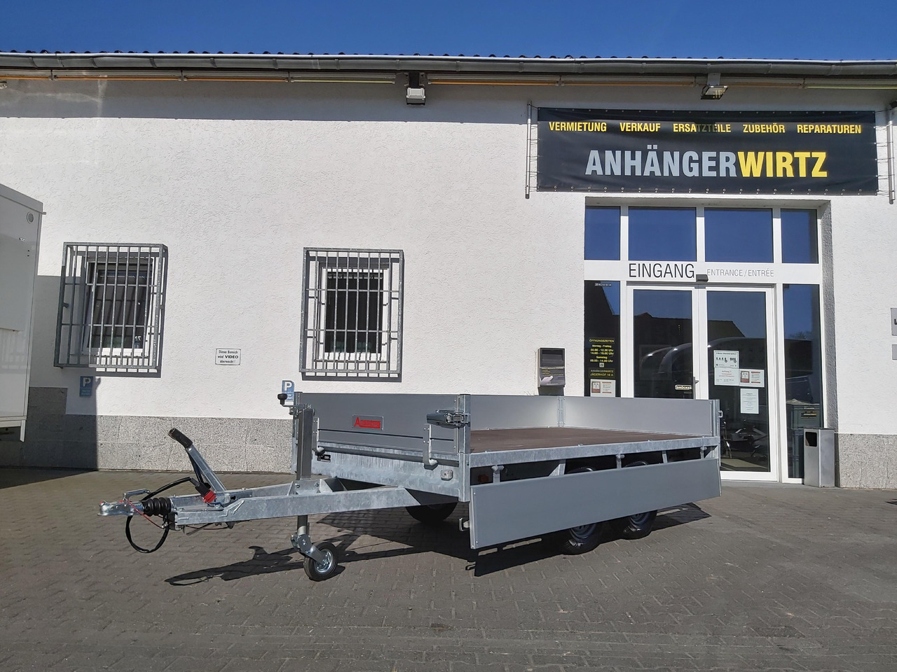 Anssems Hochlader PSX - S 2500 305x153x30cm (M) 2500kg preorder Aktion online - Remorque plateau: photos 3 Anssems Hochlader PSX - S 2500 305x153x30cm (M) 2500kg preorder Aktion online - Remorque plateau: photos 3
