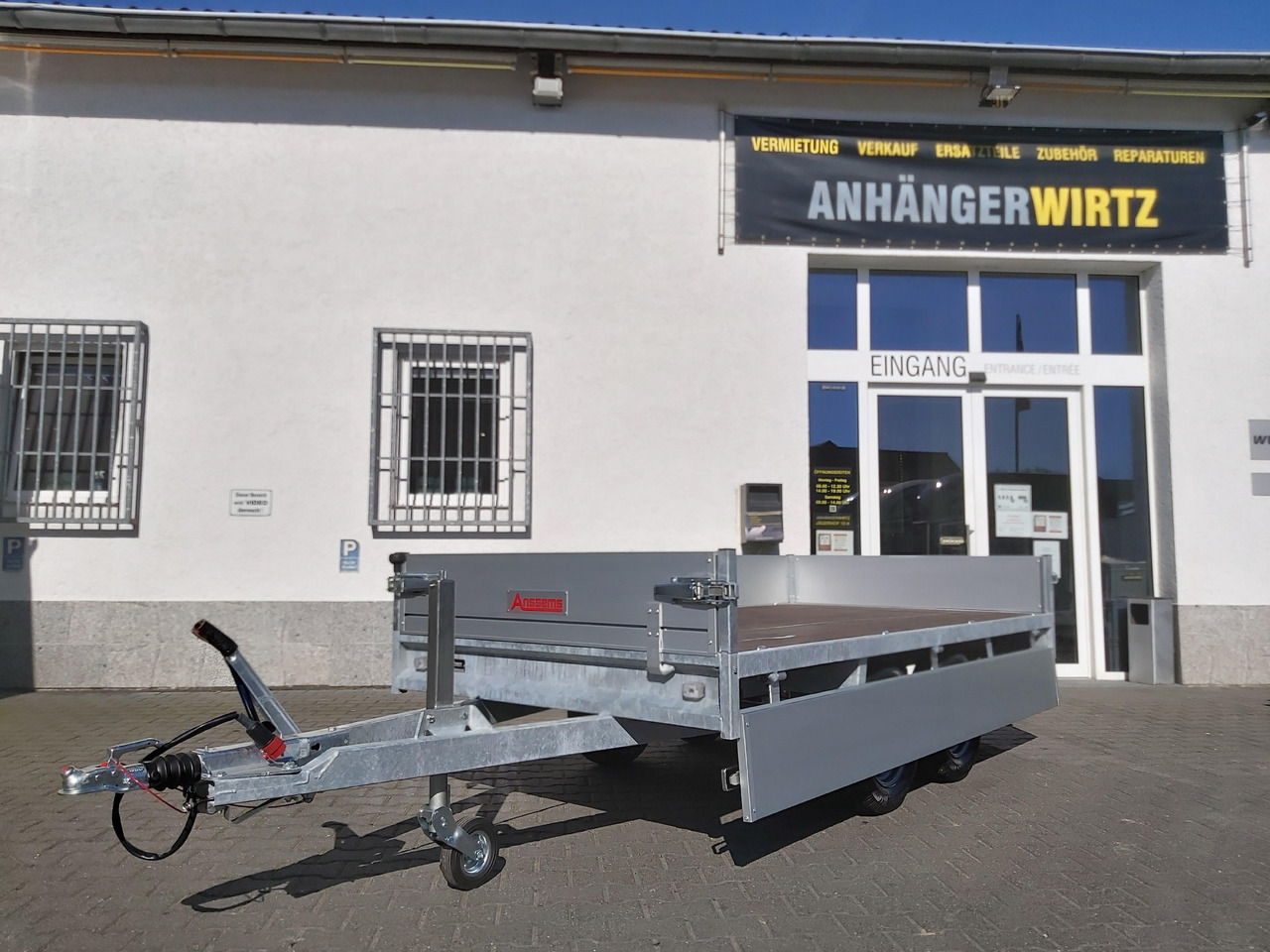 Anssems Hochlader PSX - S 2500 305x153x30cm (M) 2500kg preorder Aktion online - Remorque plateau: photos 2 Anssems Hochlader PSX - S 2500 305x153x30cm (M) 2500kg preorder Aktion online - Remorque plateau: photos 2
