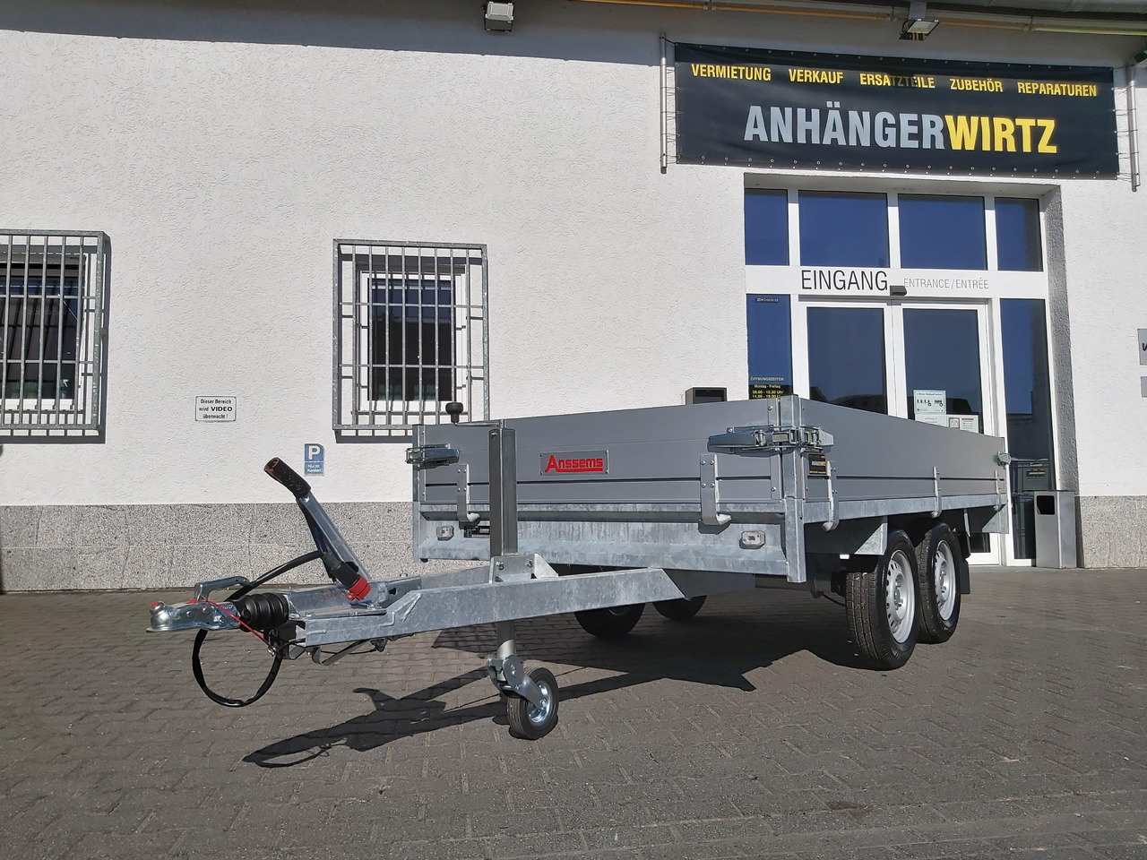 Anssems Hochlader PSX - S 2500 305x153x30cm (M) 2500kg preorder Aktion online - Remorque plateau: photos 1 Anssems Hochlader PSX - S 2500 305x153x30cm (M) 2500kg preorder Aktion online - Remorque plateau: photos 1