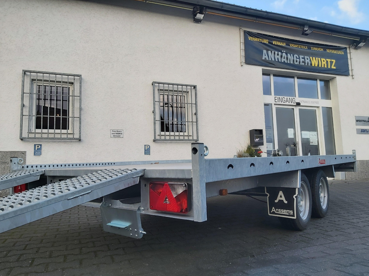 Anssems MSX 3000 Multitransporter 405x200cm Aluboden 3000kg Aktion bei Onlinekauf - Remorque plateau: photos 3 Anssems MSX 3000 Multitransporter 405x200cm Aluboden 3000kg Aktion bei Onlinekauf - Remorque plateau: photos 3