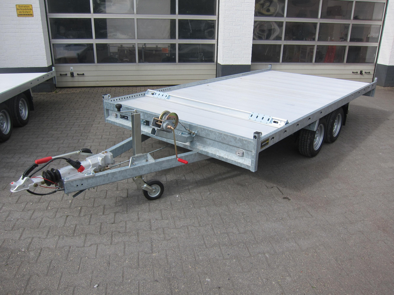 Anssems MSX 3500 Multitransporter 405x200cm Aluboden 3500kg ONLINE AKTION - Remorque plateau: photos 1 Anssems MSX 3500 Multitransporter 405x200cm Aluboden 3500kg ONLINE AKTION - Remorque plateau: photos 1