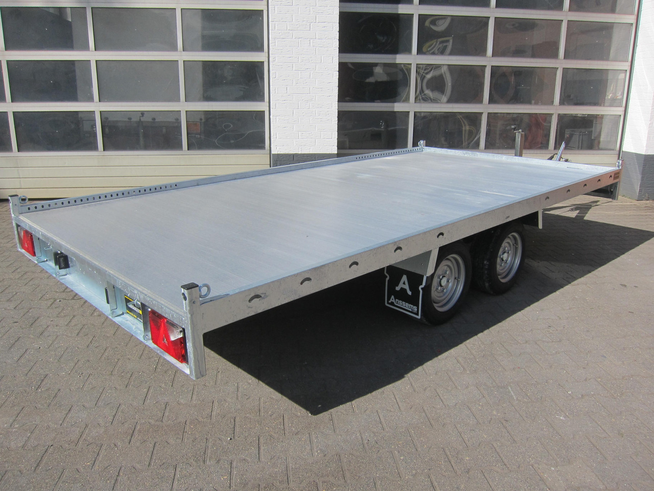 Anssems MSX 3500 Multitransporter 405x200cm Aluboden 3500kg ONLINE AKTION - Remorque plateau: photos 5 Anssems MSX 3500 Multitransporter 405x200cm Aluboden 3500kg ONLINE AKTION - Remorque plateau: photos 5