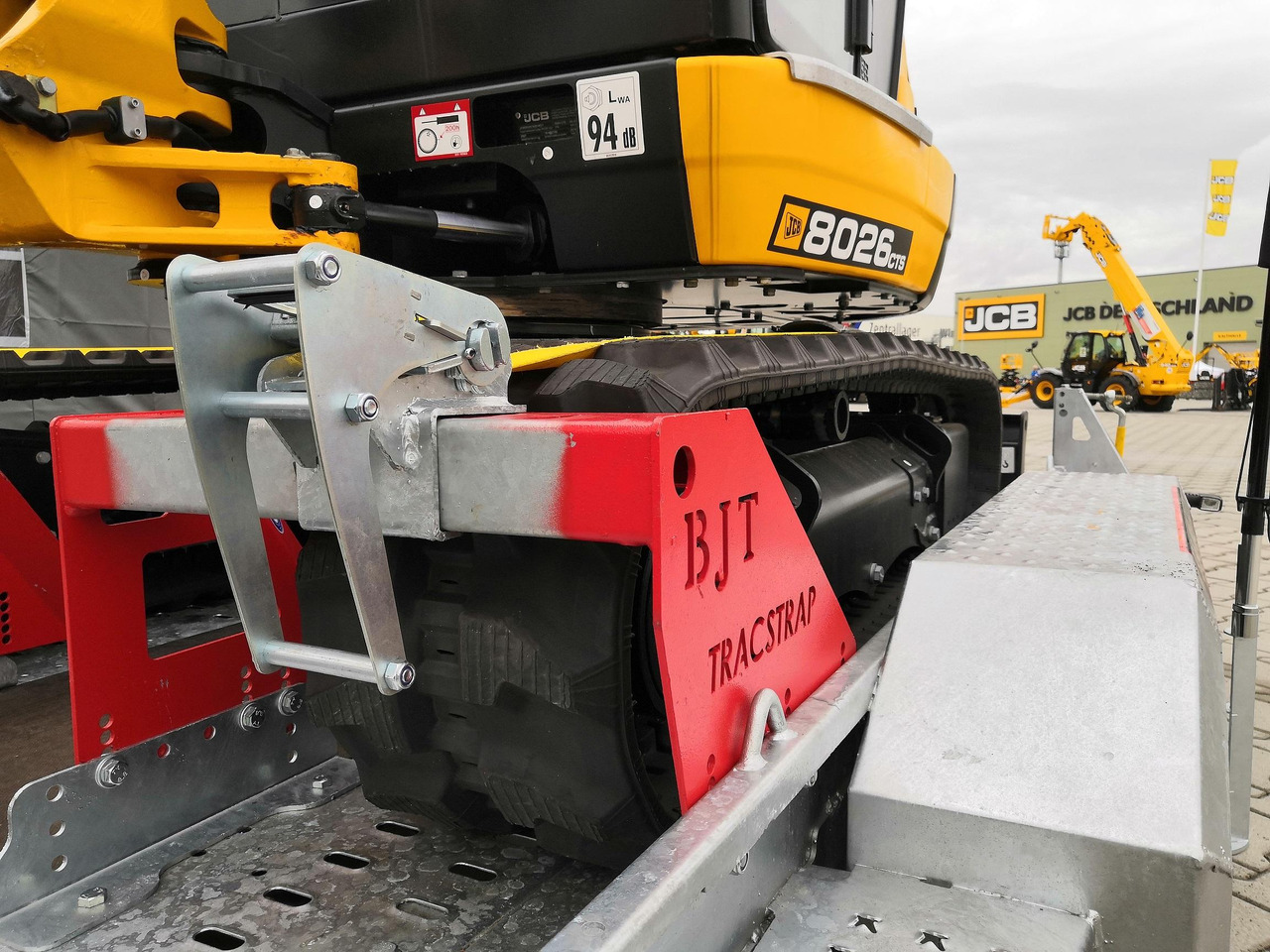 Brian James Digger Plant 543-3217-35 320x170cm TracStrap Ladungssicherung Reserverad Rampen 3500kg - Remorque porte engin: photos 2 Brian James Digger Plant 543-3217-35 320x170cm TracStrap Ladungssicherung Reserverad Rampen 3500kg - Remorque porte engin: photos 2