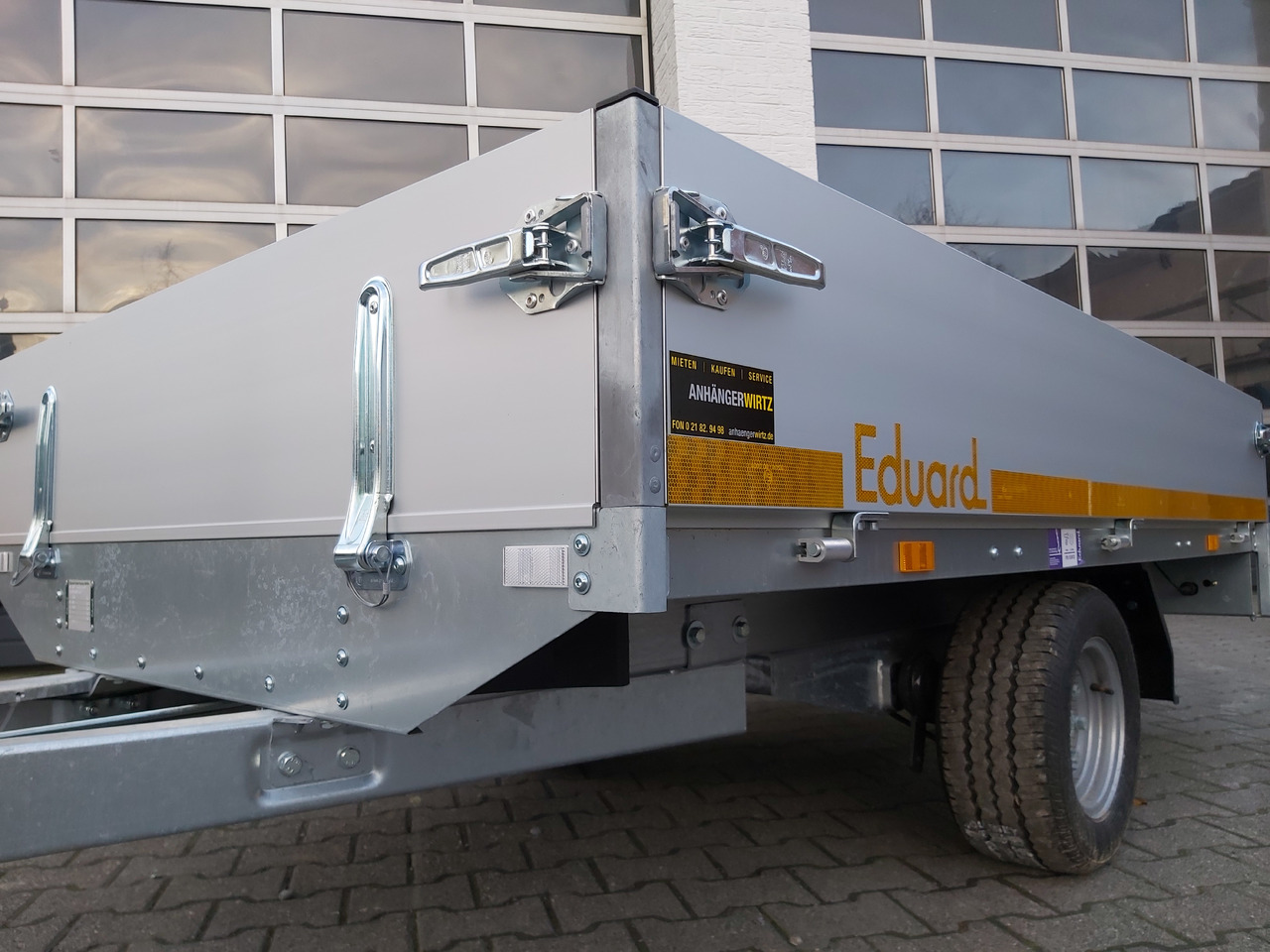 Hochlader light 2514 250x145x30cm Lfh 56cm (S) 1500kg online Aktion - Remorque voiture: photos 5 Hochlader light 2514 250x145x30cm Lfh 56cm (S) 1500kg online Aktion - Remorque voiture: photos 5
