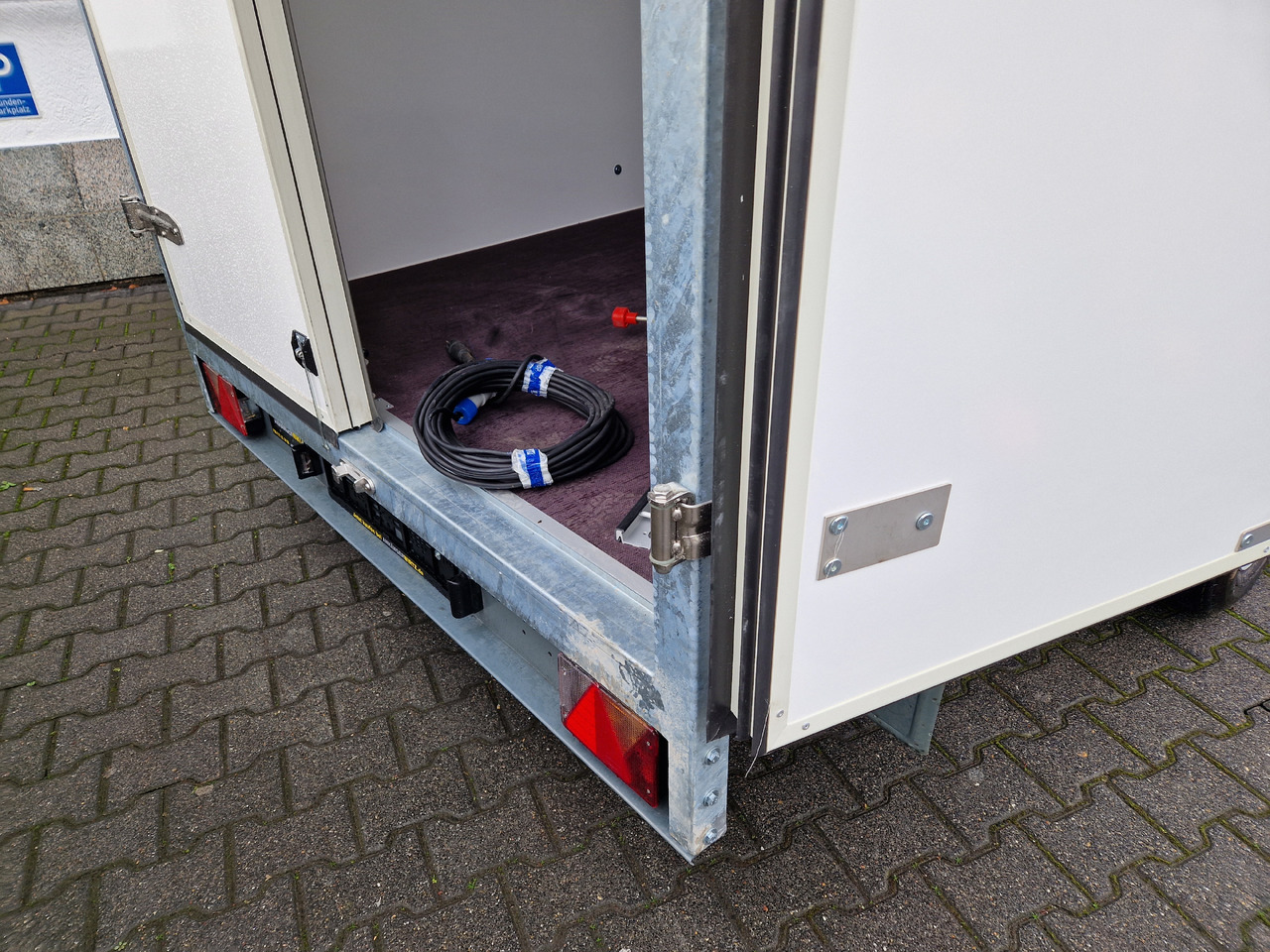 Remorque frigorifique Kargo CoolBoxx FK2736HT 355x162x198cm Seitentür 230V +Kühler Govi Arktik 2000 100km/H 2700kg: photos 16
