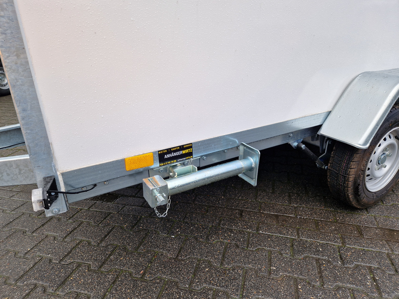 Remorque frigorifique Kargo CoolBoxx FK2736HT 355x162x198cm Seitentür 230V +Kühler Govi Arktik 2000 100km/H 2700kg: photos 15