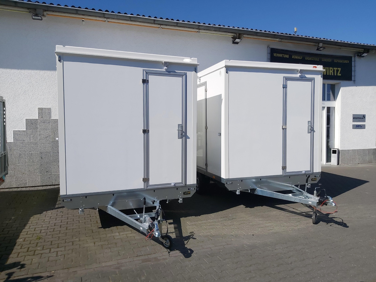 Remorque magasin Mobiles Büro 310x220x220cm Tür + 3 Fenster + WC Raum (M) 1200kg: photos 11 Remorque magasin Mobiles Büro 310x220x220cm Tür + 3 Fenster + WC Raum (M) 1200kg: photos 11