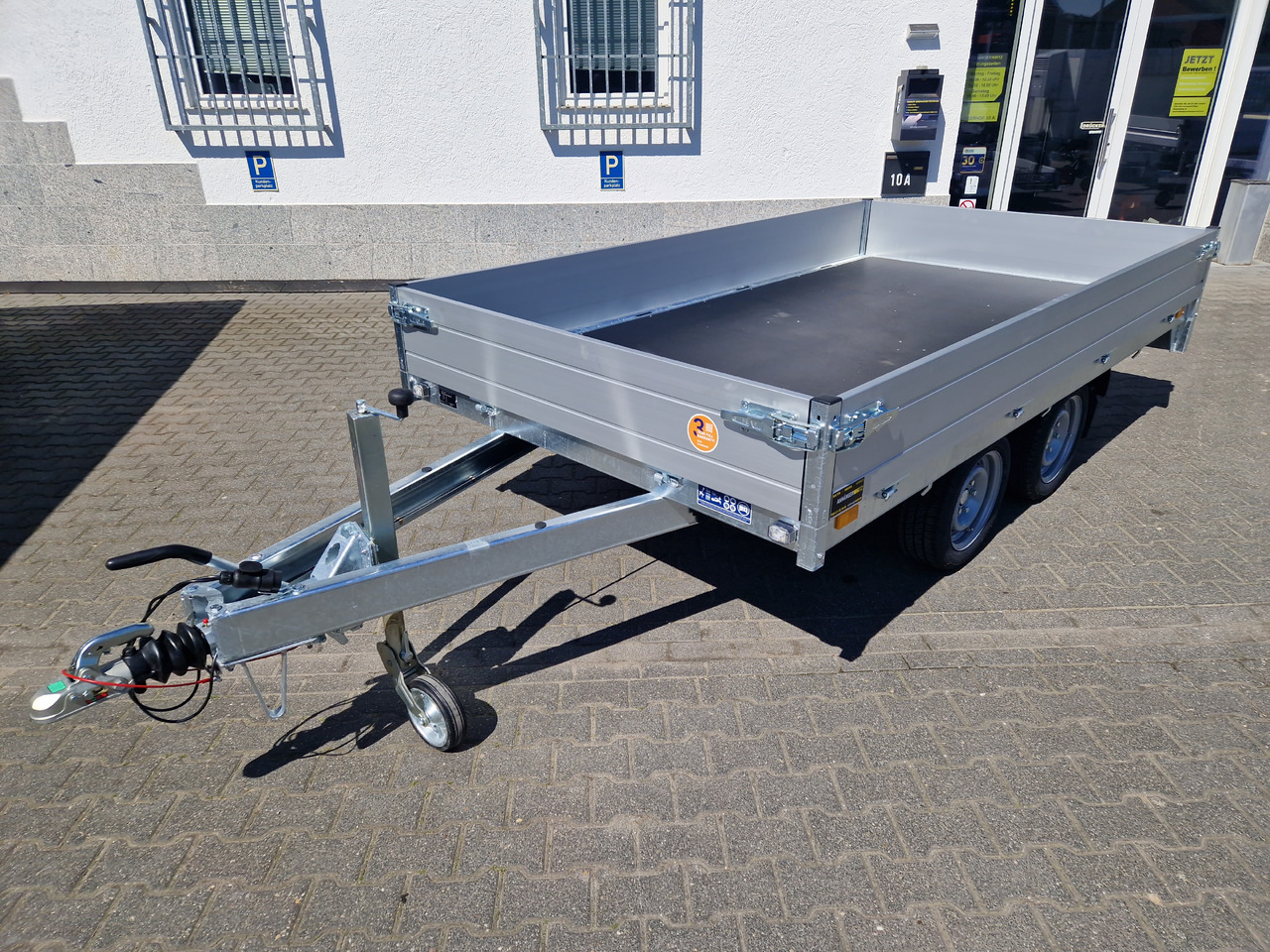 Saris PL 306 170 2000 2 306x170x30cm 13" (M) 2000kg Top Seller Aktion - Remorque plateau: photos 1 Saris PL 306 170 2000 2 306x170x30cm 13" (M) 2000kg Top Seller Aktion - Remorque plateau: photos 1