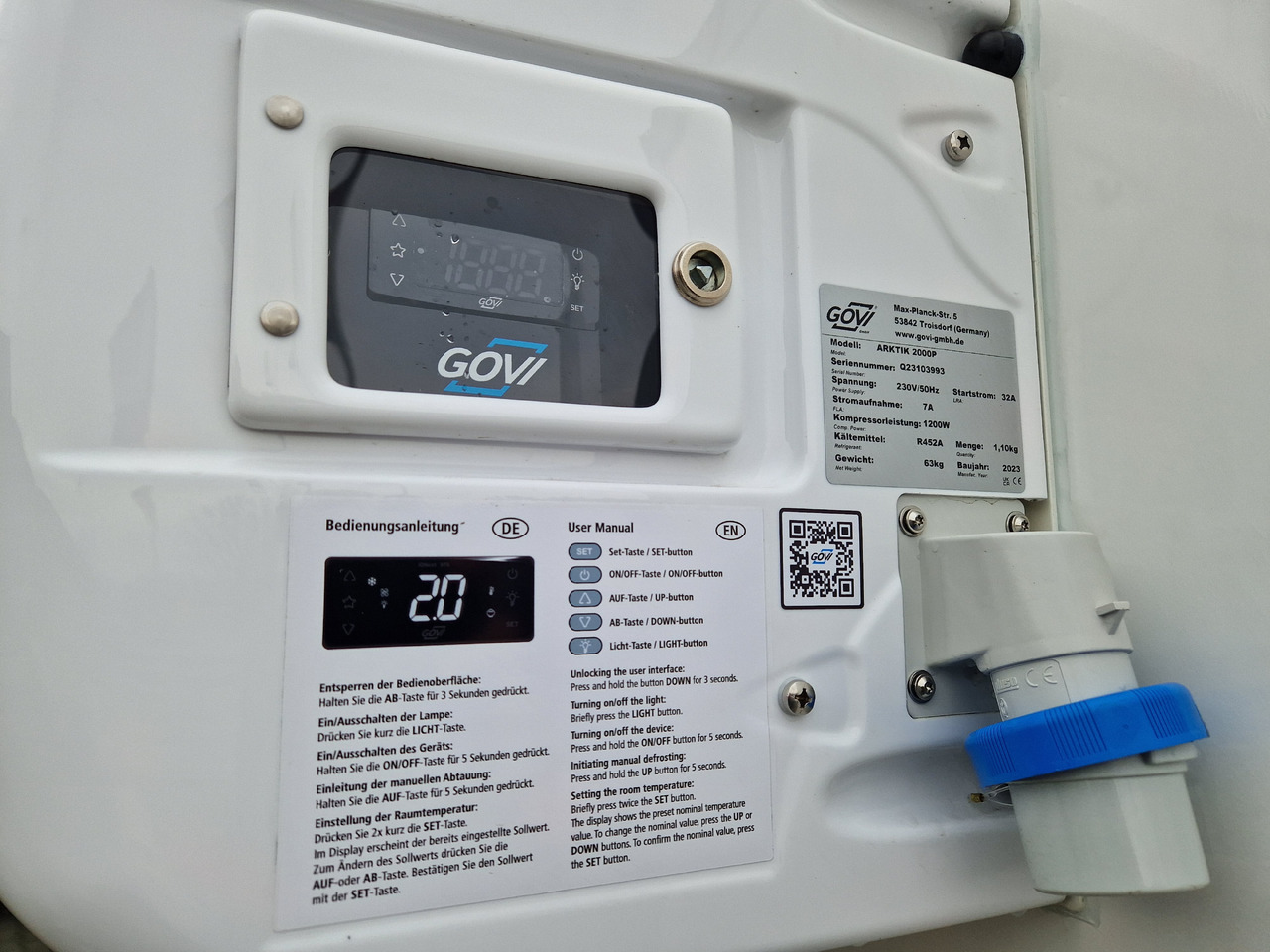 Tiefkühlanhänger 2719 F4 408x175x190cm GOVI Arktik 2000P Aluboden 2700kg - Remorque frigorifique: photos 3 Tiefkühlanhänger 2719 F4 408x175x190cm GOVI Arktik 2000P Aluboden 2700kg - Remorque frigorifique: photos 3