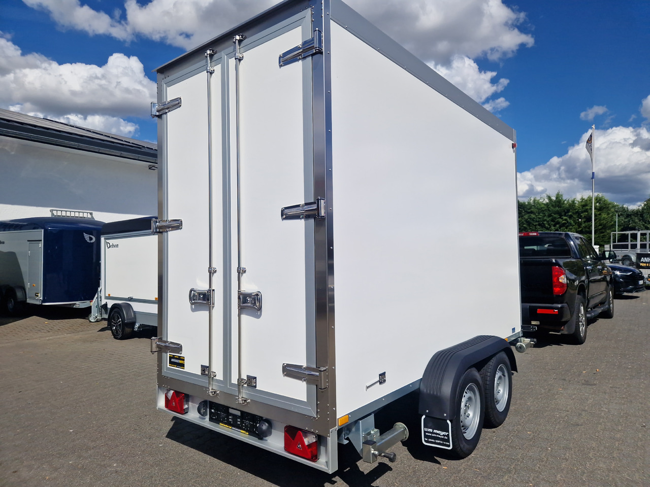 Tiefkühlanhänger AZK 3534/156 336x146x220cm Rohrbahnen Govi Kälteaggregat 3500kg - Remorque frigorifique: photos 5 Tiefkühlanhänger AZK 3534/156 336x146x220cm Rohrbahnen Govi Kälteaggregat 3500kg - Remorque frigorifique: photos 5