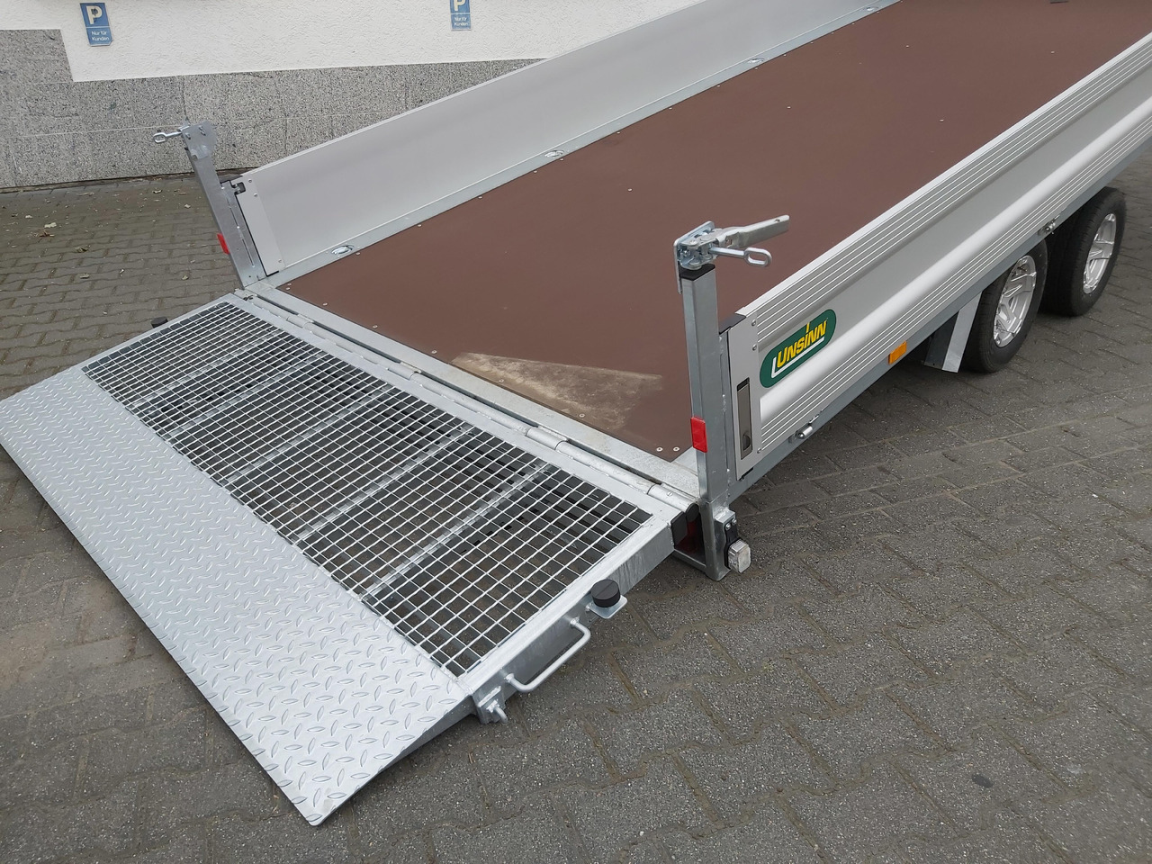 Unsinn Maschinentransporter PKL 3042-10-2040 426x204x350cm easyload Alufelgen 3000kg - Remorque plateau: photos 2 Unsinn Maschinentransporter PKL 3042-10-2040 426x204x350cm easyload Alufelgen 3000kg - Remorque plateau: photos 2