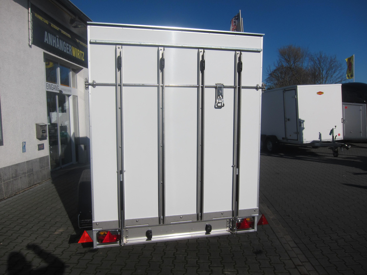 Remorque fourgon WM Meyer Koffer AZ 2740/185 S35 + Heckrampe 401x185x205cm (XL) 2700kg Januar Aktion Modell 2024: photos 6 Remorque fourgon WM Meyer Koffer AZ 2740/185 S35 + Heckrampe 401x185x205cm (XL) 2700kg Januar Aktion Modell 2024: photos 6