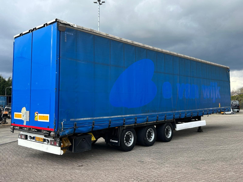 Krone SD SAF axle T.U.V. 26-11-2025 Dutch trailer - Semi-remorque rideaux coulissants: photos 5 Krone SD SAF axle T.U.V. 26-11-2025 Dutch trailer - Semi-remorque rideaux coulissants: photos 5