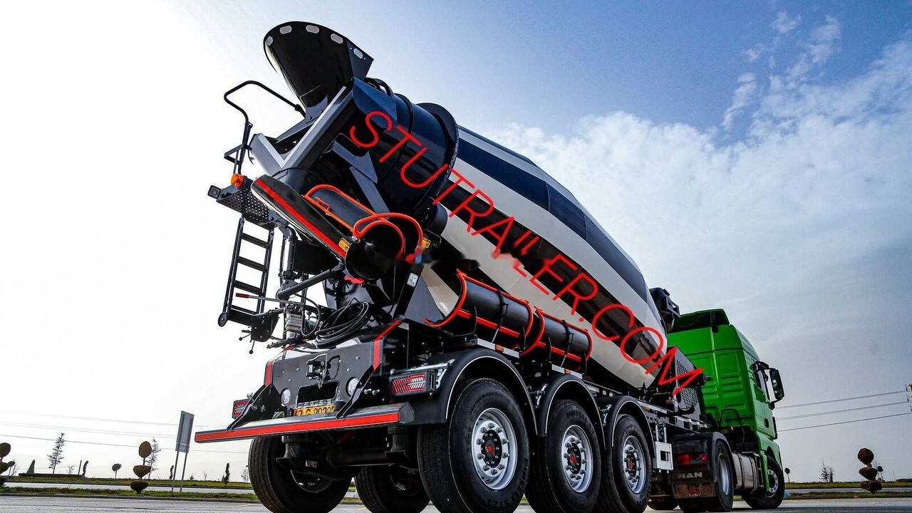 STU 14,7M3 MIXER TRAILER - Semi-remorque malaxeur: photos 5 STU 14,7M3 MIXER TRAILER - Semi-remorque malaxeur: photos 5