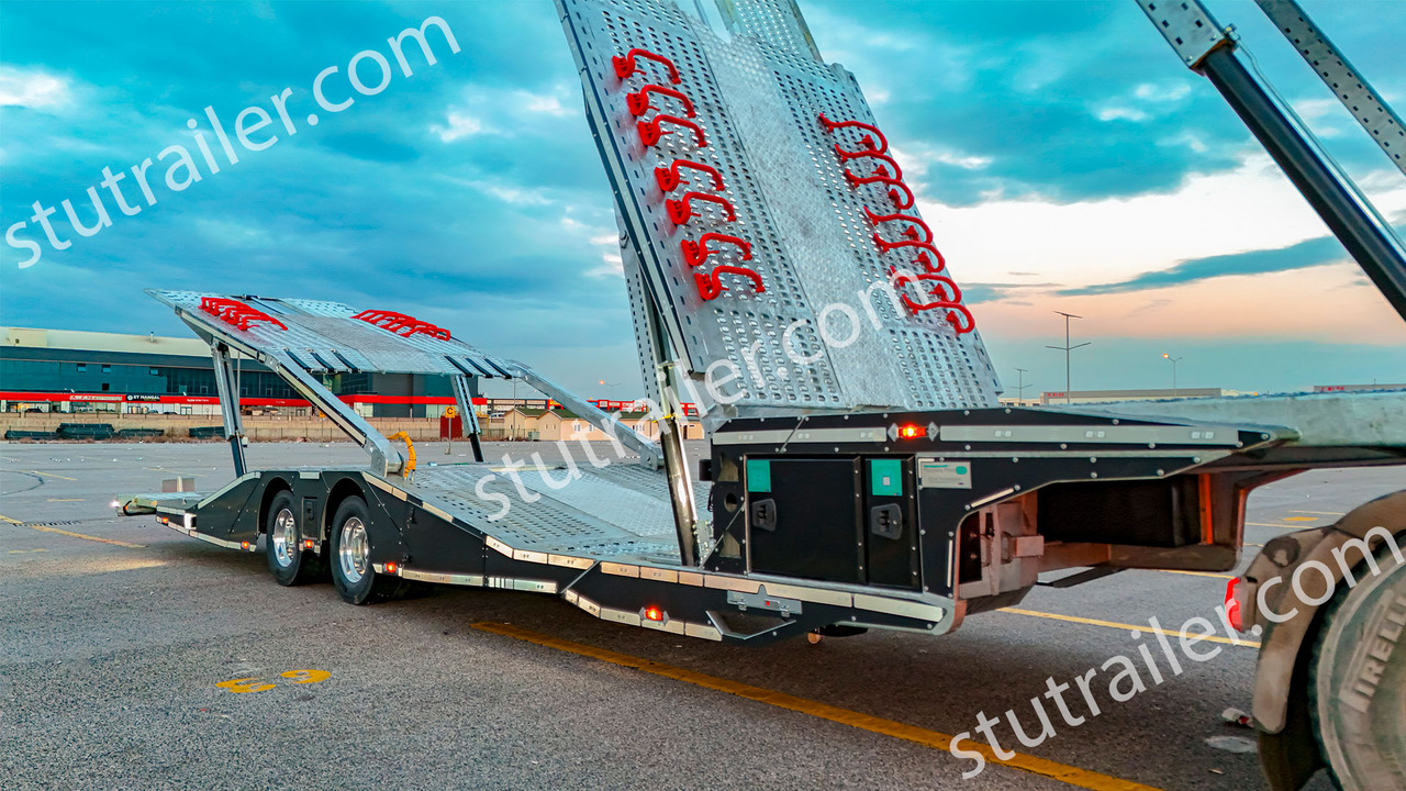 STU 6 Car Carrier Trailer - Semi-remorque porte-voitures: photos 4 STU 6 Car Carrier Trailer - Semi-remorque porte-voitures: photos 4