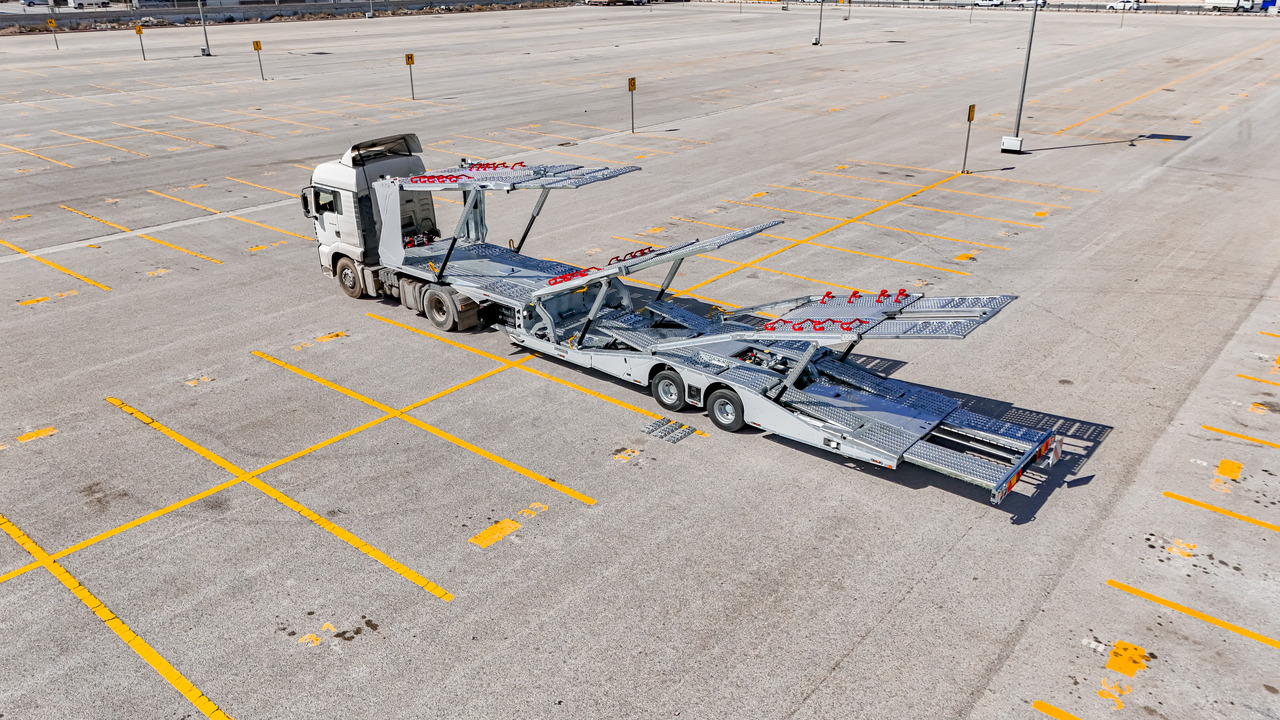 STU STU - 6 CAR CARRIER - HEIGHT MANAGER - Semi-remorque porte-voitures: photos 3 STU STU - 6 CAR CARRIER - HEIGHT MANAGER - Semi-remorque porte-voitures: photos 3