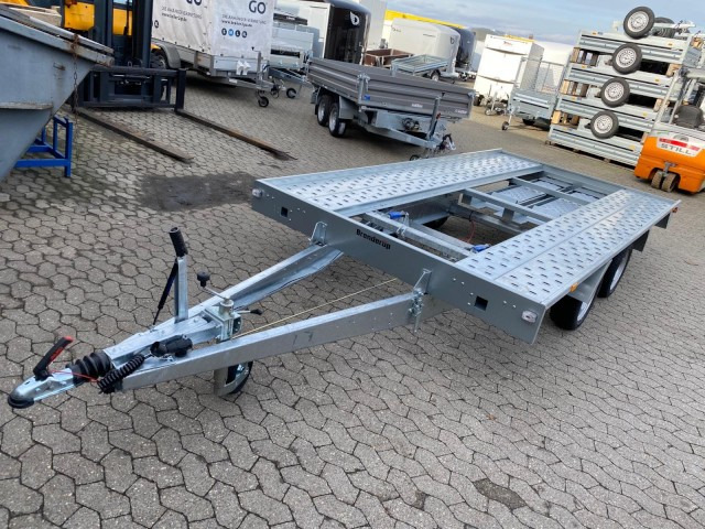 Brenderup Autotransportanhänger AT2500HBTB 2,5 to. 3950 x 2000 mm - Remorque porte-voitures: photos 1 Brenderup Autotransportanhänger AT2500HBTB 2,5 to. 3950 x 2000 mm - Remorque porte-voitures: photos 1
