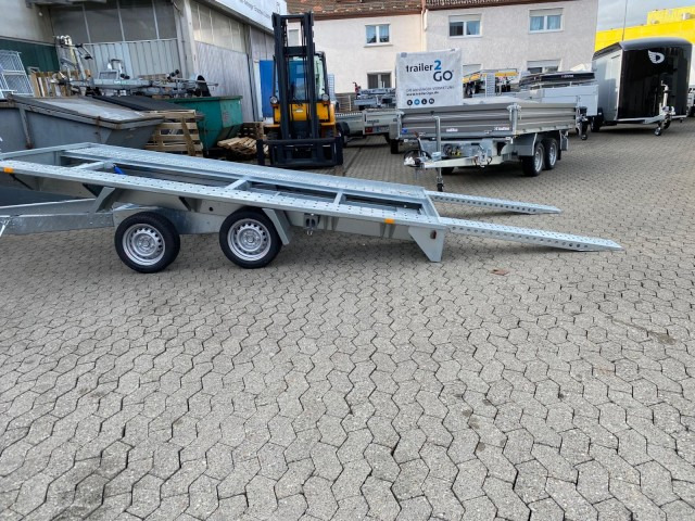 Brenderup Autotransportanhänger AT3000HBTB 3,0 to. 3950 x 2000 mm - Remorque porte-voitures: photos 1 Brenderup Autotransportanhänger AT3000HBTB 3,0 to. 3950 x 2000 mm - Remorque porte-voitures: photos 1