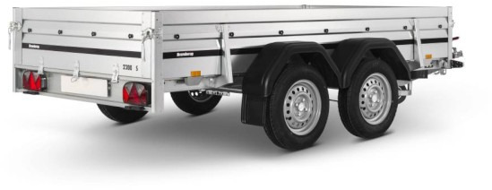 Brenderup Tieflader 2300S Stahl, 2,5 to. 3010x1530x400mm - Remorque voiture: photos 4 Brenderup Tieflader 2300S Stahl, 2,5 to. 3010x1530x400mm - Remorque voiture: photos 4