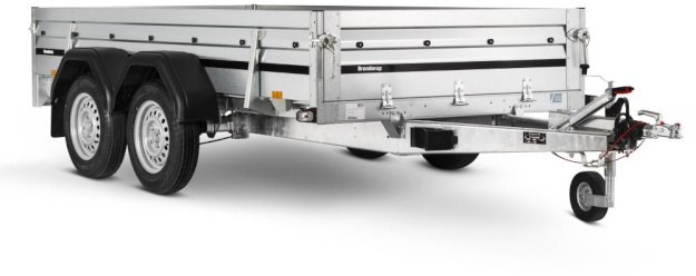 Brenderup Tieflader 2300S Stahl, 2,5 to. 3010x1530x400mm - Remorque voiture: photos 1 Brenderup Tieflader 2300S Stahl, 2,5 to. 3010x1530x400mm - Remorque voiture: photos 1