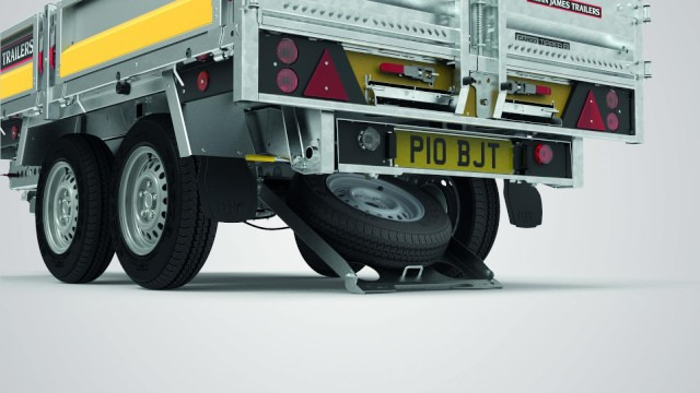 Brian James Cargo Tipper 526 Heckkipper 526-3116-35-2-12, 3100 x 1600 x 300 mm, 3,5 to. - Remorque benne: photos 5 Brian James Cargo Tipper 526 Heckkipper 526-3116-35-2-12, 3100 x 1600 x 300 mm, 3,5 to. - Remorque benne: photos 5