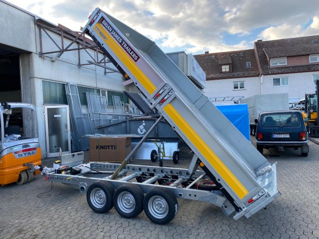 Brian James Cargo Tipper Heckkipper 3-achs, 526-3620-35-3-12, 3600 x 2000 x 300 mm, 3,5 to. - Remorque benne: photos 2 Brian James Cargo Tipper Heckkipper 3-achs, 526-3620-35-3-12, 3600 x 2000 x 300 mm, 3,5 to. - Remorque benne: photos 2