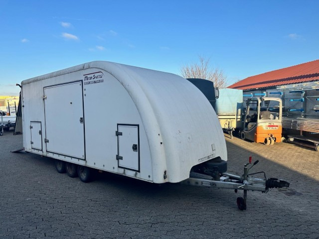 Brian James Race Shuttle 5500 x 2200 mm, 3,5 to. 3-achser - Remorque porte-voitures: photos 1 Brian James Race Shuttle 5500 x 2200 mm, 3,5 to. 3-achser - Remorque porte-voitures: photos 1