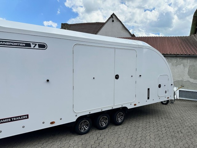Brian James Race Transporter 7, RT7 397-6023-35-3-10-W, 6000 x 2300 mm, 3,5 to. - Remorque porte-voitures: photos 3 Brian James Race Transporter 7, RT7 397-6023-35-3-10-W, 6000 x 2300 mm, 3,5 to. - Remorque porte-voitures: photos 3