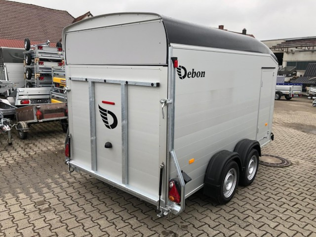 Remorque fourgon neuf Cheval Liberte Debon Roadster 700 Alu +​ Türe 2600 kg, 100 km/h, 375x180x202cm: photos 9