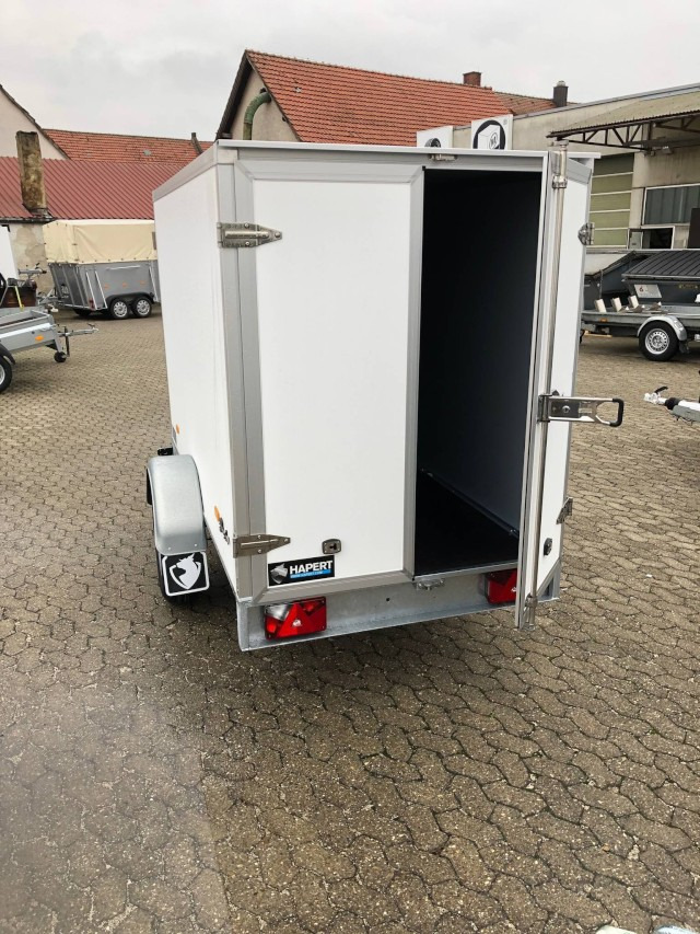 Hapert Sapphire L-1 250x130x150cm, ZG 1,35 to., Koffer Türe - Remorque fourgon: photos 4 Hapert Sapphire L-1 250x130x150cm, ZG 1,35 to., Koffer Türe - Remorque fourgon: photos 4