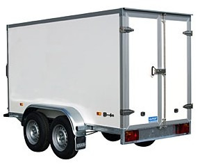 Hapert Sapphire L-2 300x150x180cm, ZG 2,7 to., Koffer Türe - Remorque fourgon: photos 1 Hapert Sapphire L-2 300x150x180cm, ZG 2,7 to., Koffer Türe - Remorque fourgon: photos 1