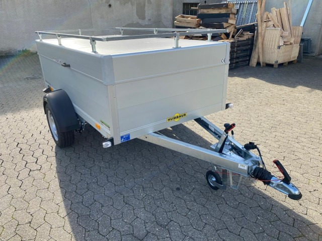 Humbaur HA 132513-5 mit Holz-Alu Deckel mit Reling 1300 kg, 2510 x 1310 x 500mm, 100 km/h - Remorque voiture: photos 3 Humbaur HA 132513-5 mit Holz-Alu Deckel mit Reling 1300 kg, 2510 x 1310 x 500mm, 100 km/h - Remorque voiture: photos 3