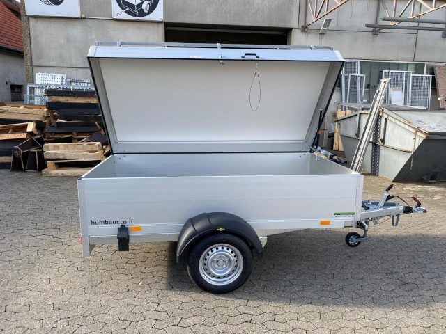 Humbaur HA 132513-5 mit Holz-Alu Deckel mit Reling 1300 kg, 2510 x 1310 x 500mm, 100 km/h - Remorque voiture: photos 5 Humbaur HA 132513-5 mit Holz-Alu Deckel mit Reling 1300 kg, 2510 x 1310 x 500mm, 100 km/h - Remorque voiture: photos 5