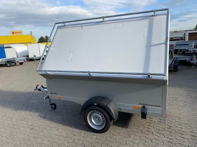 Humbaur HA 132513-5 mit Holz-Alu Deckel mit Reling 1300 kg, 2510 x 1310 x 500mm, 100 km/h - Remorque voiture: photos 2 Humbaur HA 132513-5 mit Holz-Alu Deckel mit Reling 1300 kg, 2510 x 1310 x 500mm, 100 km/h - Remorque voiture: photos 2