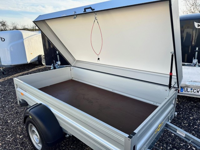 Humbaur HA 132513 mit KV und Holz-Alu Deckel, 1300 kg, 2510 x 1310 x 550mm - Remorque voiture: photos 3 Humbaur HA 132513 mit KV und Holz-Alu Deckel, 1300 kg, 2510 x 1310 x 550mm - Remorque voiture: photos 3