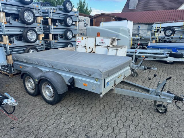 Humbaur HA 253015 mit KV, 2500 kg, 3030 x 1500 x 350 mm - Remorque voiture: photos 1 Humbaur HA 253015 mit KV, 2500 kg, 3030 x 1500 x 350 mm - Remorque voiture: photos 1