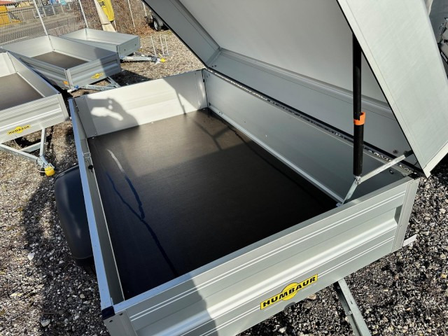 Humbaur HA 752111 FS mit Holz-Alu Deckel, 750 kg, 2050 x 1100 x 520 mm - Remorque voiture: photos 2 Humbaur HA 752111 FS mit Holz-Alu Deckel, 750 kg, 2050 x 1100 x 520 mm - Remorque voiture: photos 2