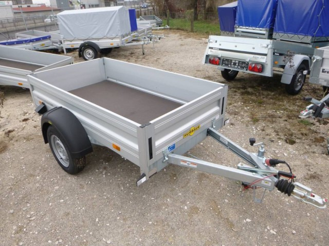 Humbaur HA 752111 mit KV, 750 kg gebremst, 2050 x 1100 x 350 mm - Remorque voiture: photos 1 Humbaur HA 752111 mit KV, 750 kg gebremst, 2050 x 1100 x 350 mm - Remorque voiture: photos 1