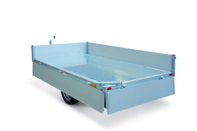 Humbaur HUK 182715 Heckkipper 1,8 t. 2680 x 1500 x 300mm - Remorque benne: photos 2 Humbaur HUK 182715 Heckkipper 1,8 t. 2680 x 1500 x 300mm - Remorque benne: photos 2