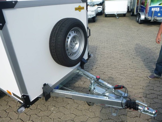 Humbaur Koffer HK 132513-10P, 100 km/h 1,3 t. 2510 x 1310 x 1000 mm - Remorque fourgon: photos 2 Humbaur Koffer HK 132513-10P, 100 km/h 1,3 t. 2510 x 1310 x 1000 mm - Remorque fourgon: photos 2