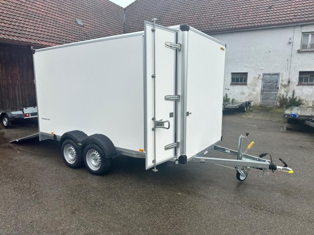 Humbaur Koffer HK 254018-20P FlexZurr, 2,5 to. 4060x1770x2000mm - Remorque fourgon: photos 1 Humbaur Koffer HK 254018-20P FlexZurr, 2,5 to. 4060x1770x2000mm - Remorque fourgon: photos 1