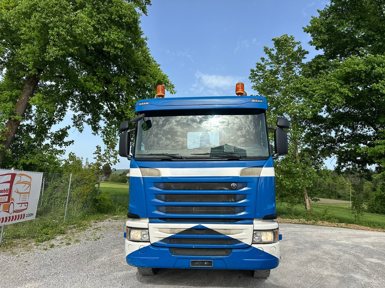 Camion ampliroll SCANIA G450 8x4 Abrollkipper: photos 6