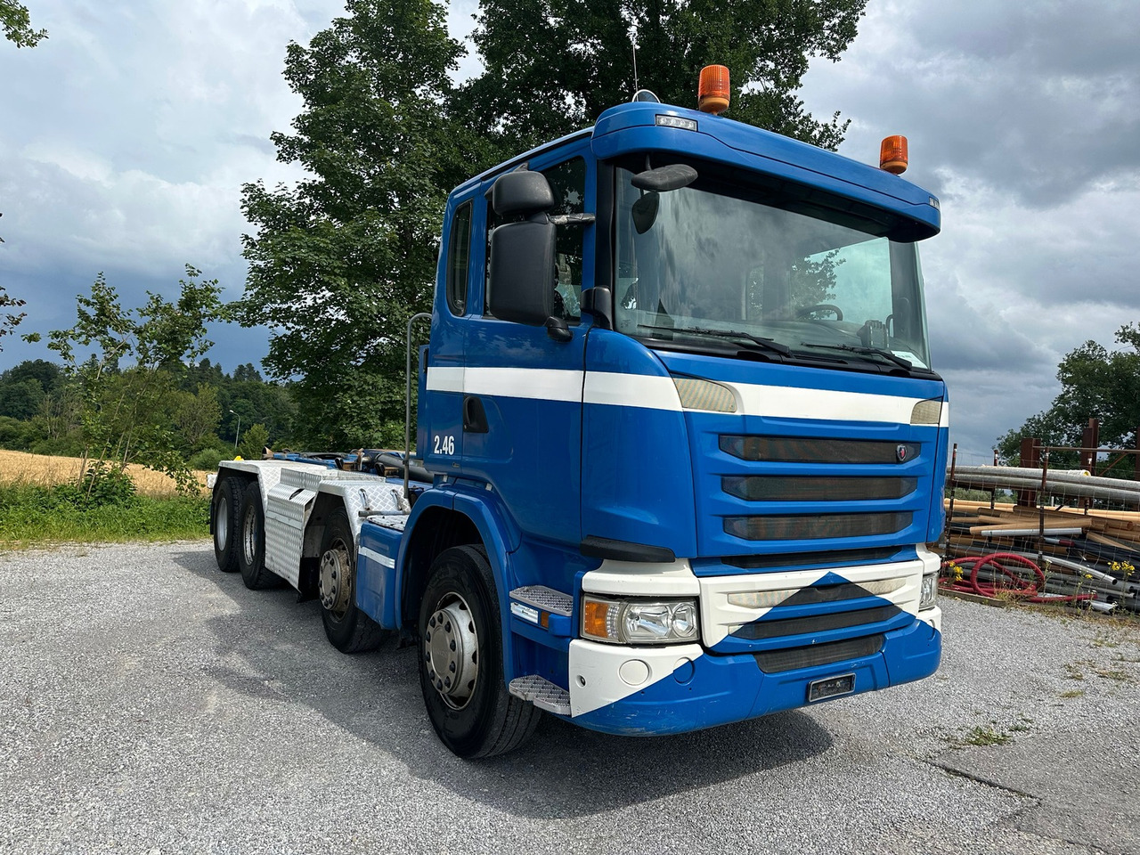 SCANIA G450 8x4 Abrollkipper - Camion ampliroll: photos 3 SCANIA G450 8x4 Abrollkipper - Camion ampliroll: photos 3