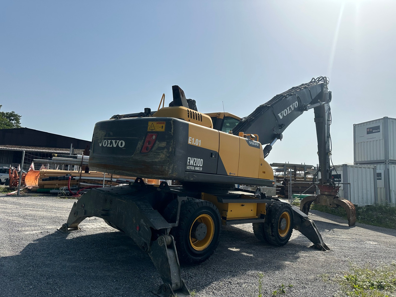 VOLVO EW210D Greifer - Pelle: photos 3 VOLVO EW210D Greifer - Pelle: photos 3